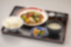 ランチ定食B お料理+小鉢+ご飯+スープ+お漬物+杏仁豆腐
