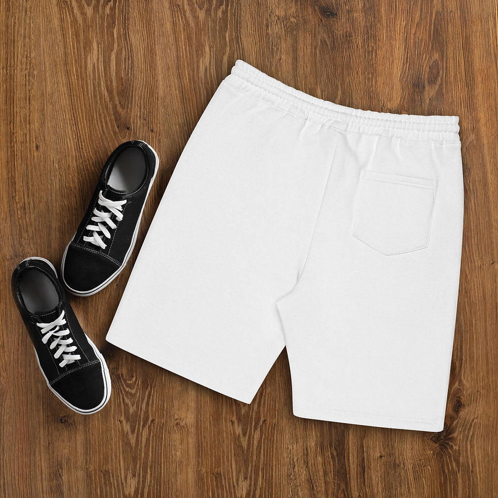 Thumbnail: Wake Up and Get Back to Your Dreams Men's fleece shorts