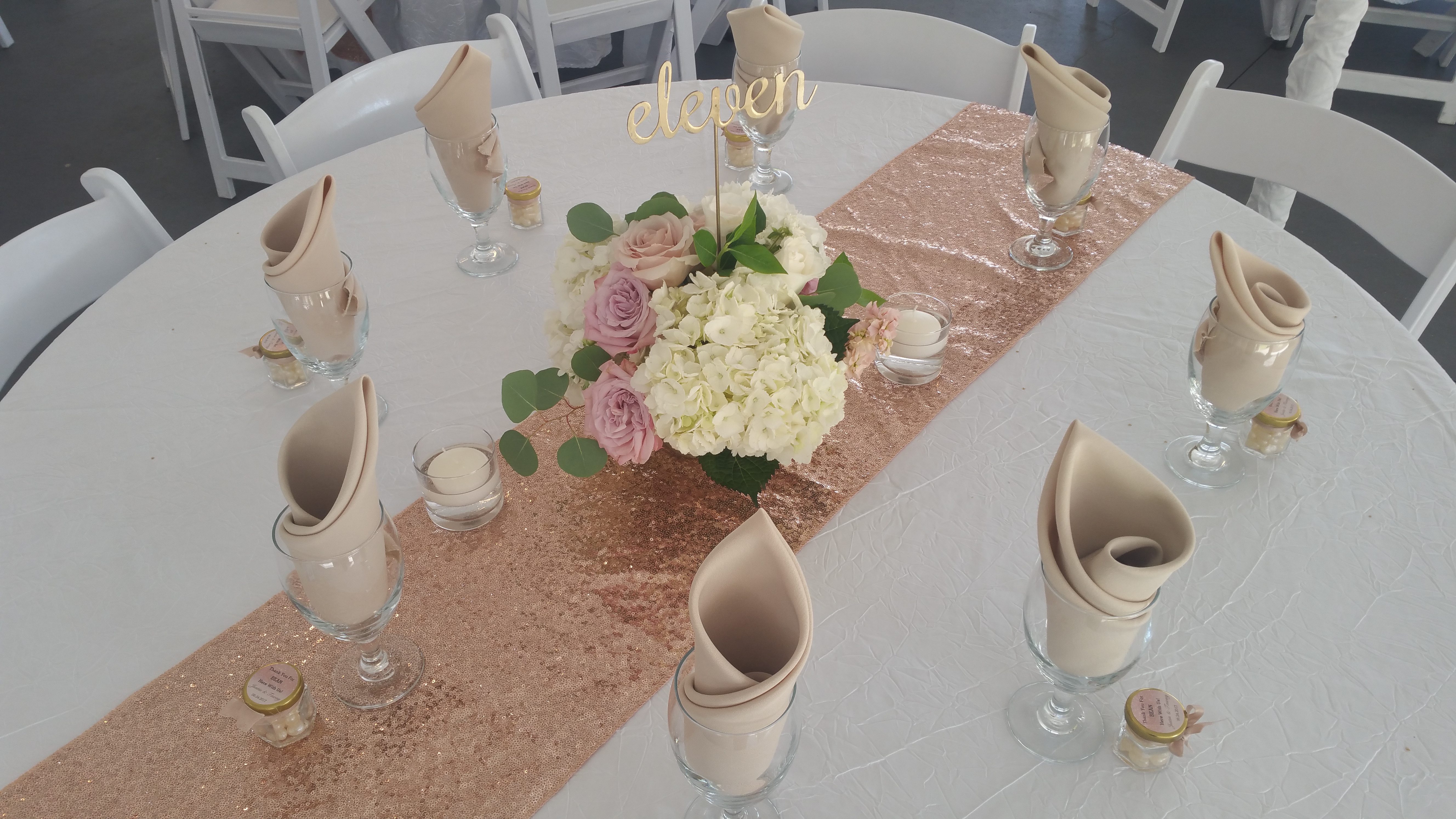 Wedding Table Arrangement