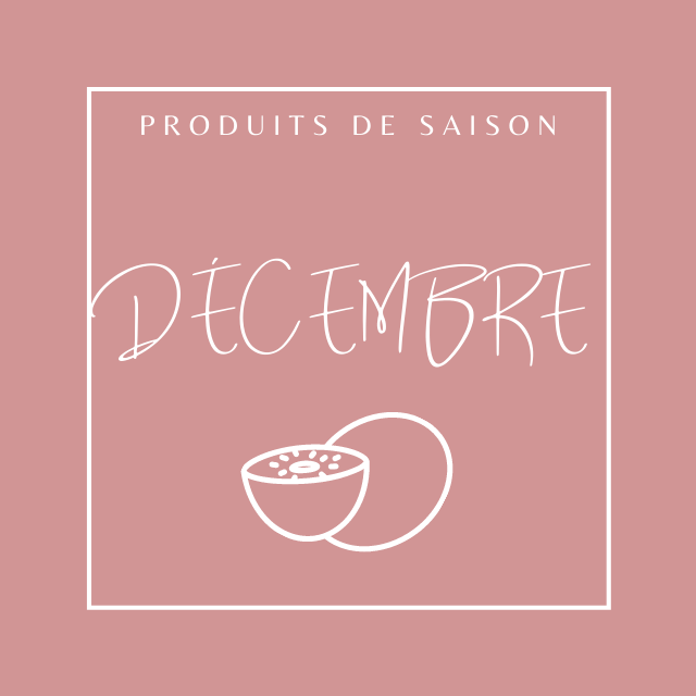 Produits de saison : Décembre