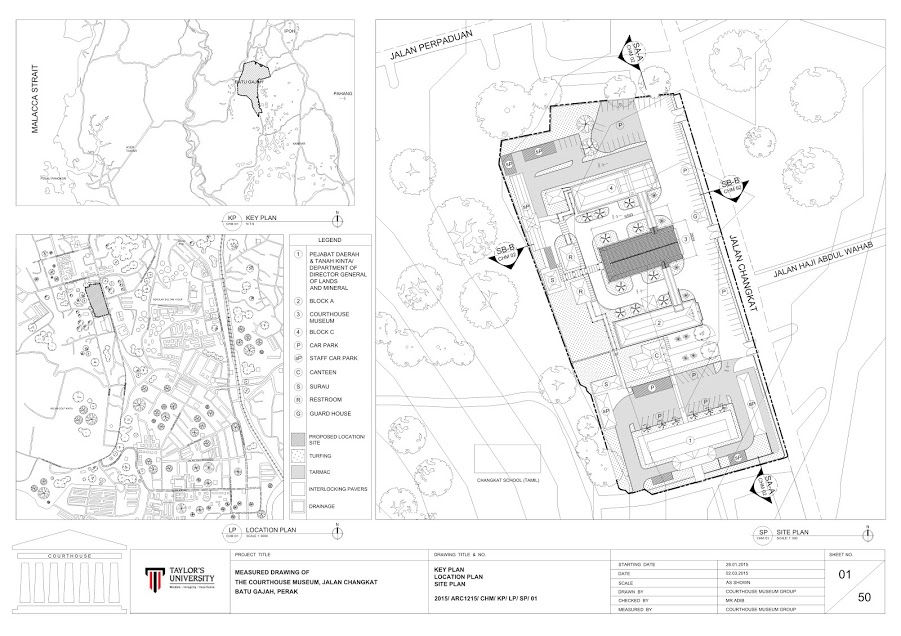Key plan & location plan