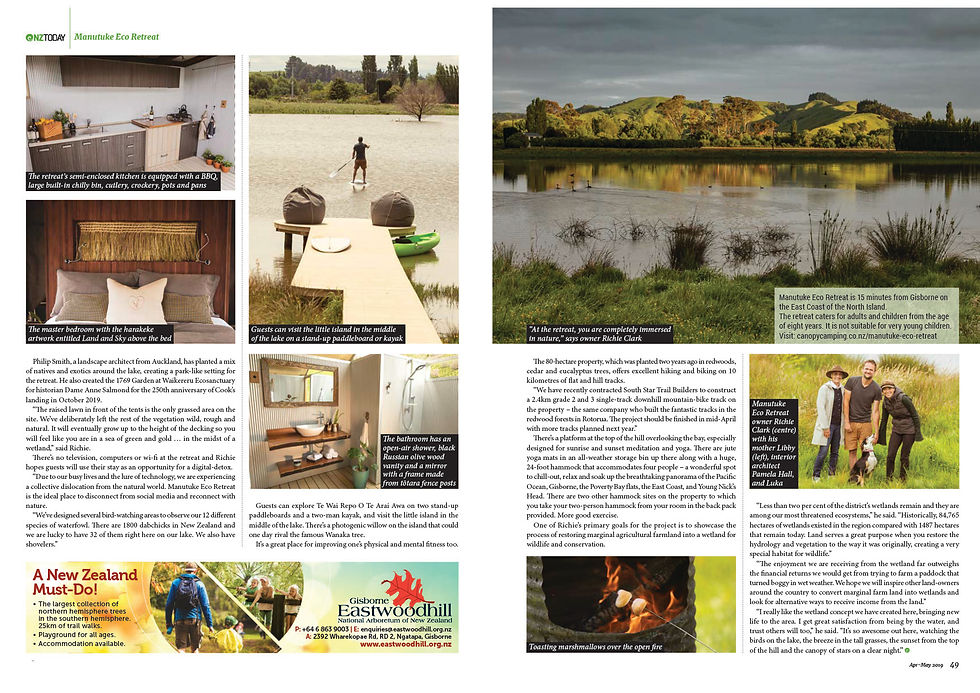 Manutuke Eco_NZ Today Magazine pg3 April_ins