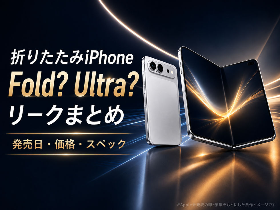 折りたたみiPhoneリークまとめ