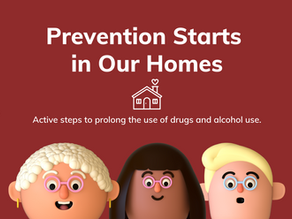 Prevention Starts in Our Homes
