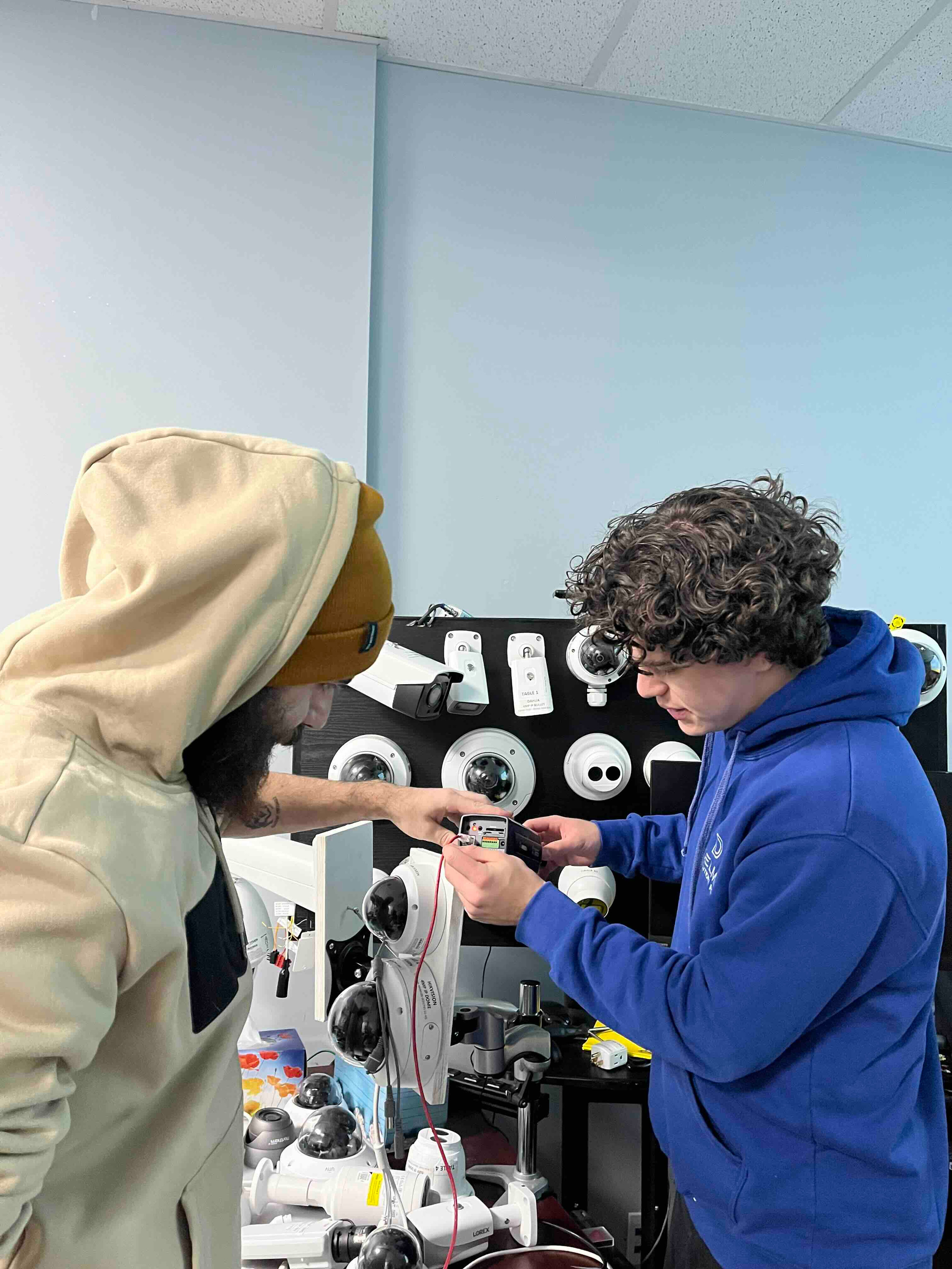 View of CCTV Surveillance Technician | Delmi Training
