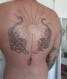 Mamatat Handpoke Tattoo