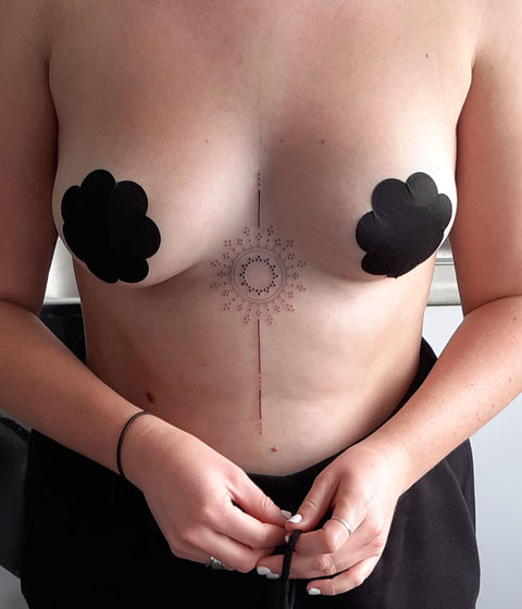 Mamatat Handpoke Tattoo