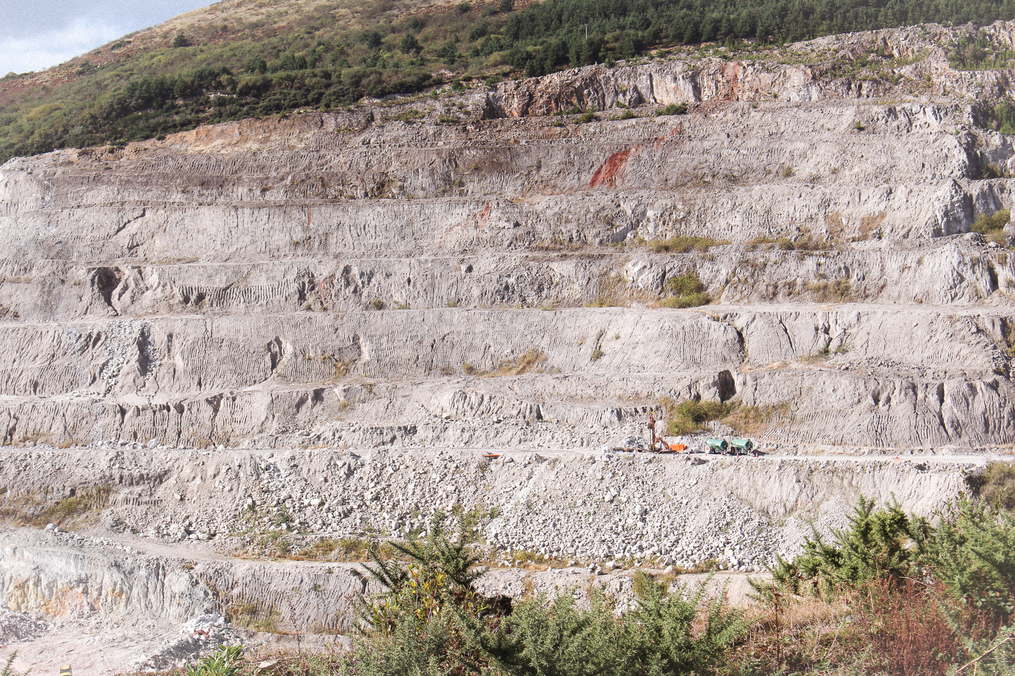 feldspar Photograph "Tiered Clay"