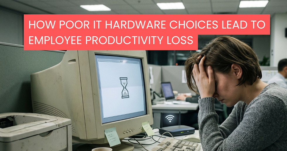 Poor IT Hardware Choices Lead to Employee Productivity Loss