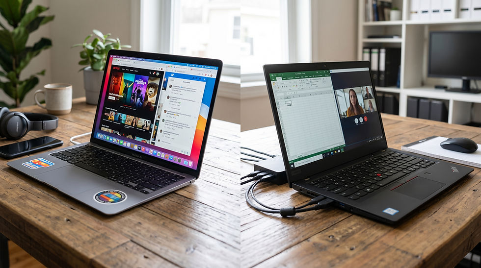The Difference Between Consumer and Business Laptops