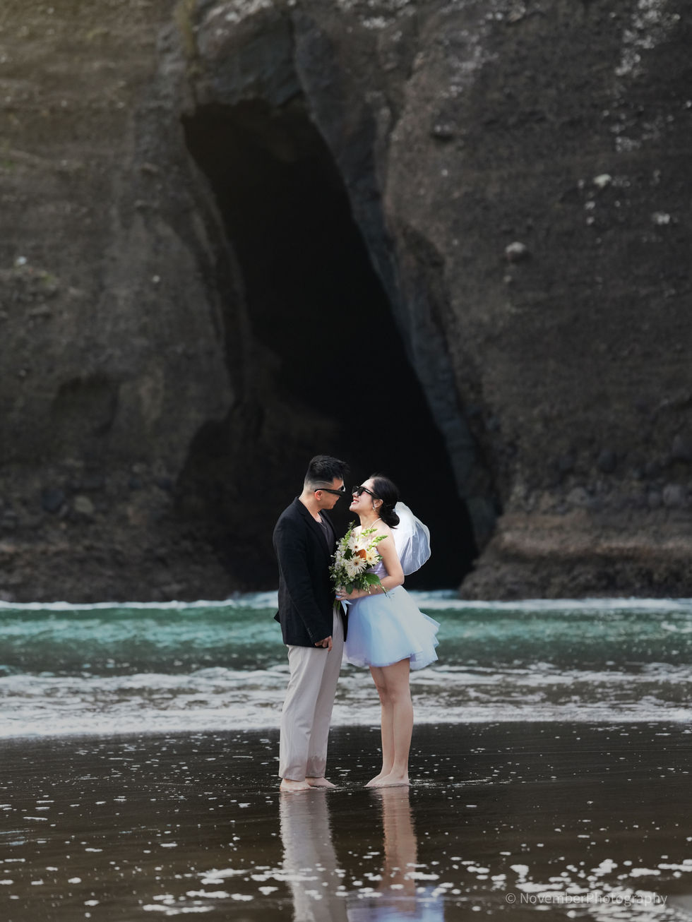 Chụp ảnh bãi biển Piha cùng November Photography