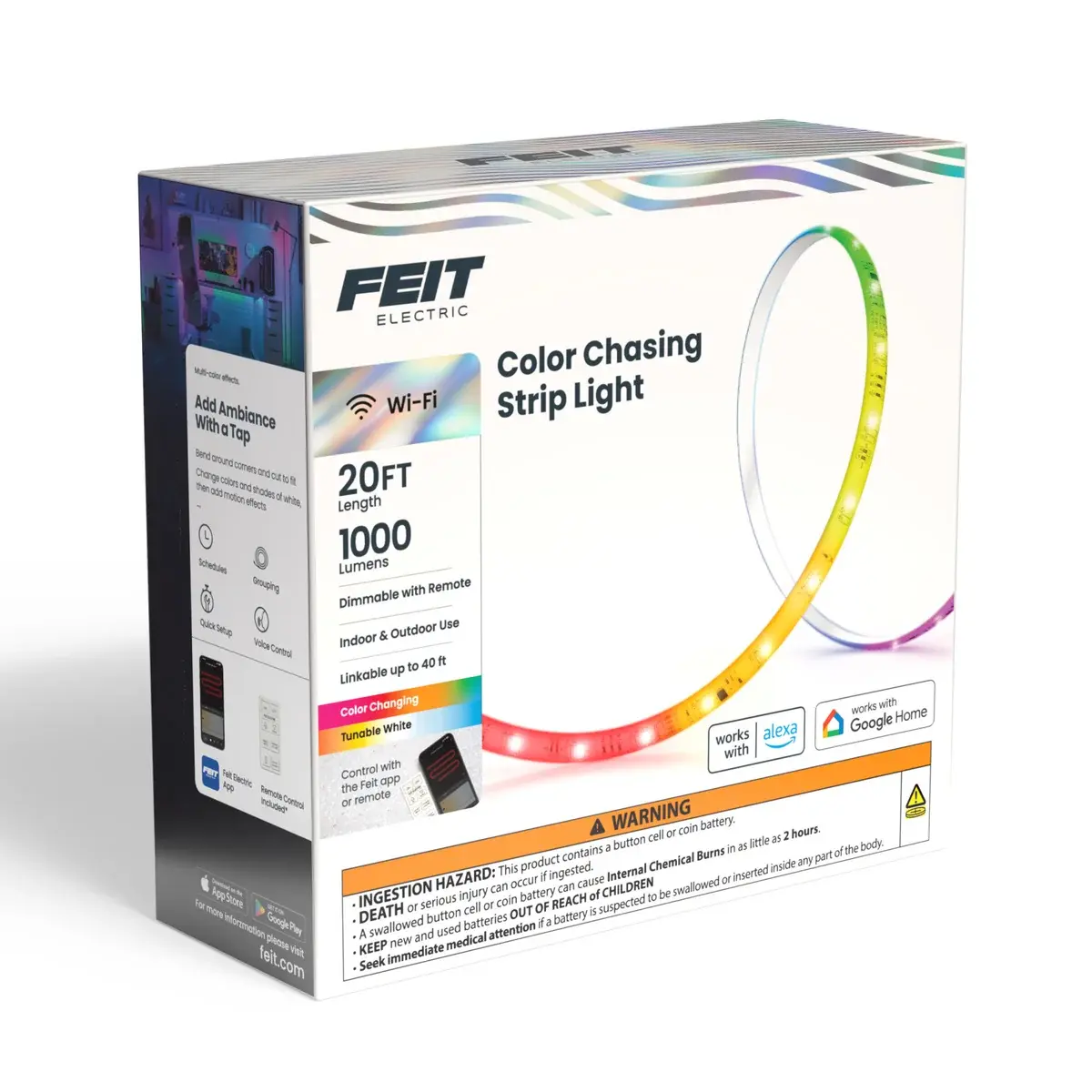 SMART COLOUR CHASING LED STRIP LIGHT