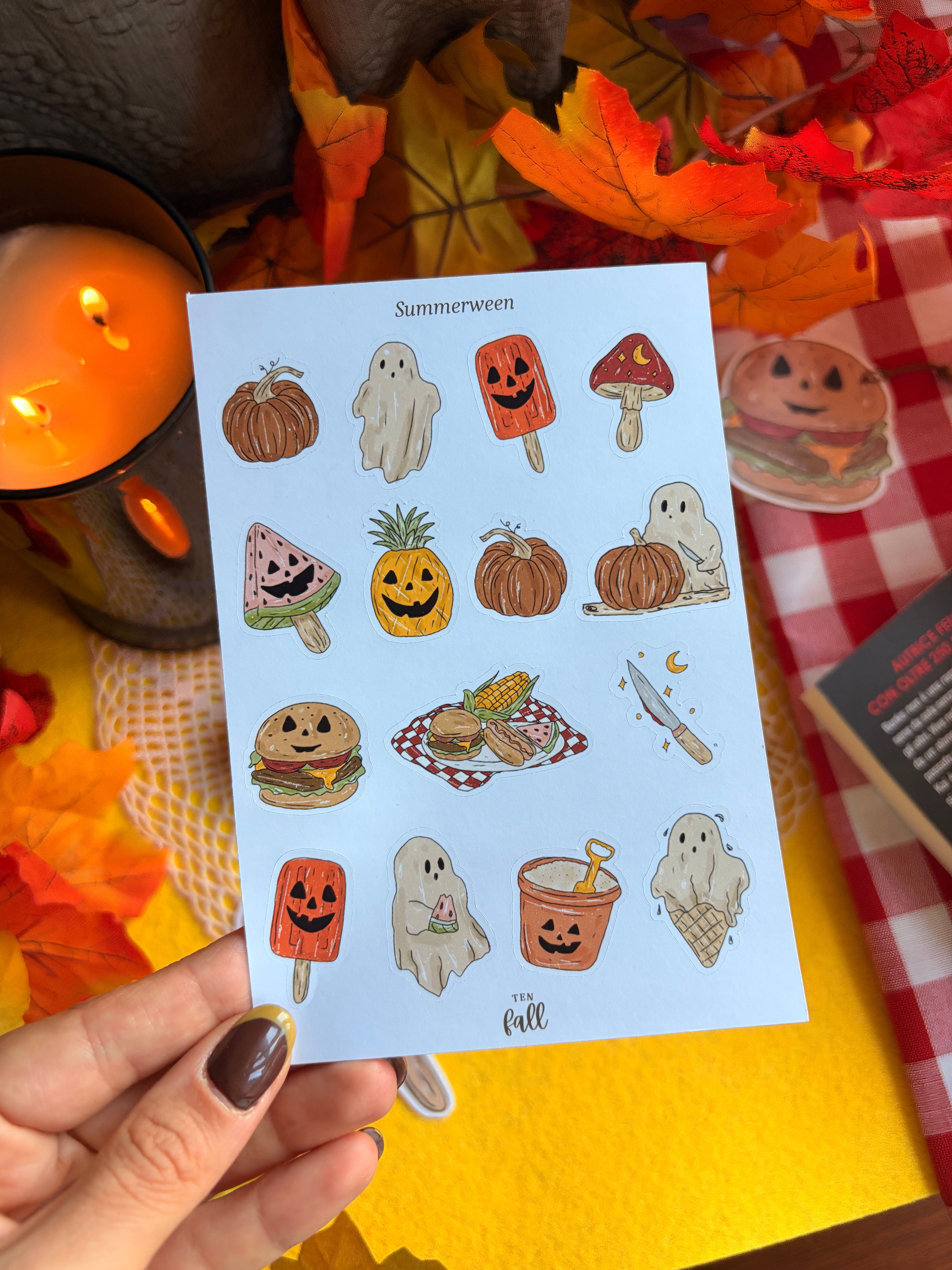 Summerween - Sticker Sheet