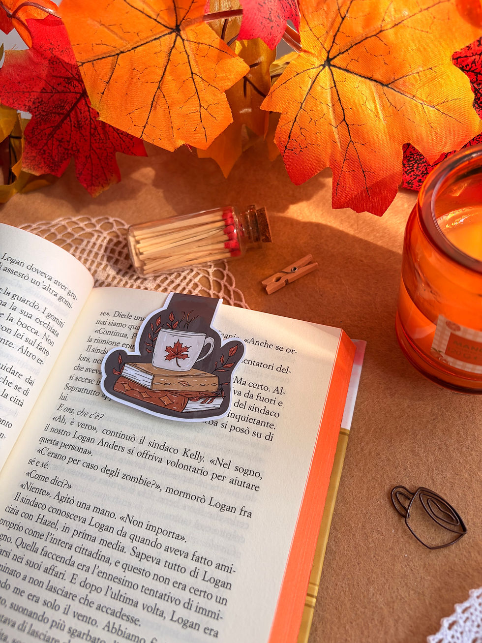 Miniatura: Coffee lover - Segnalibro Magnetico