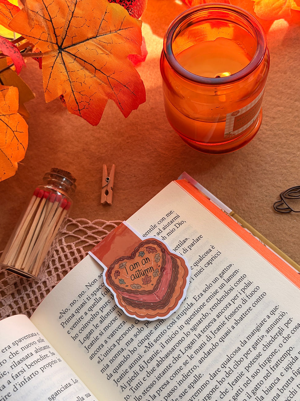 Miniatura: I am an autumn - Segnalibro Magnetico