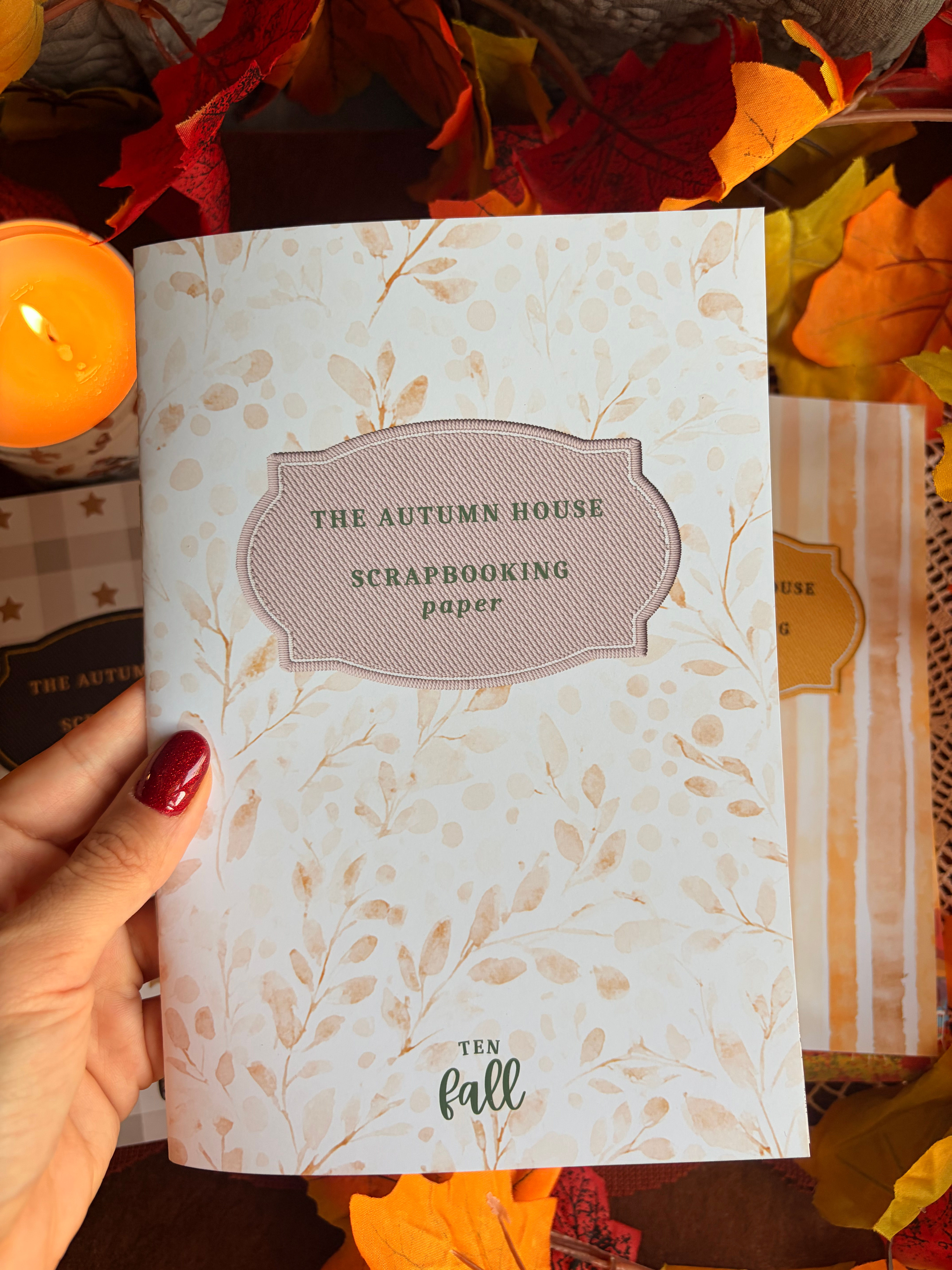 Scrapbooking Paper Vol.3 - Cinnamon Girl