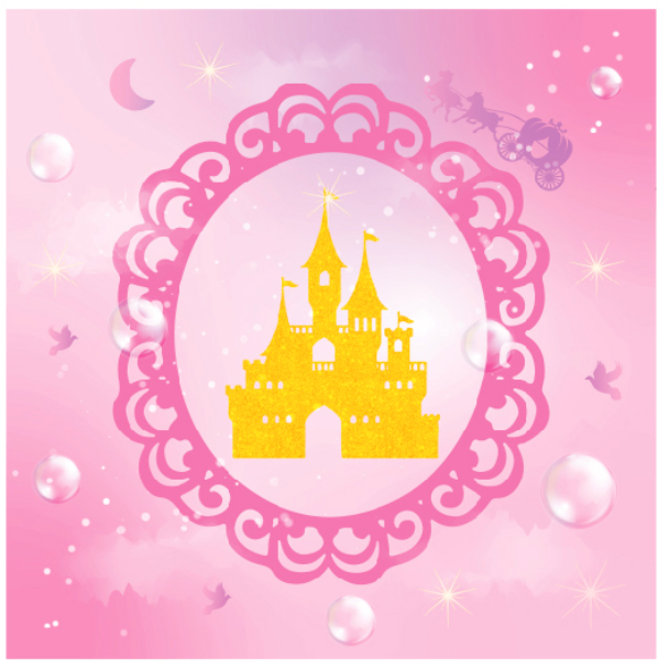 Thumbnail: Princess Castle  Party Set 8pax