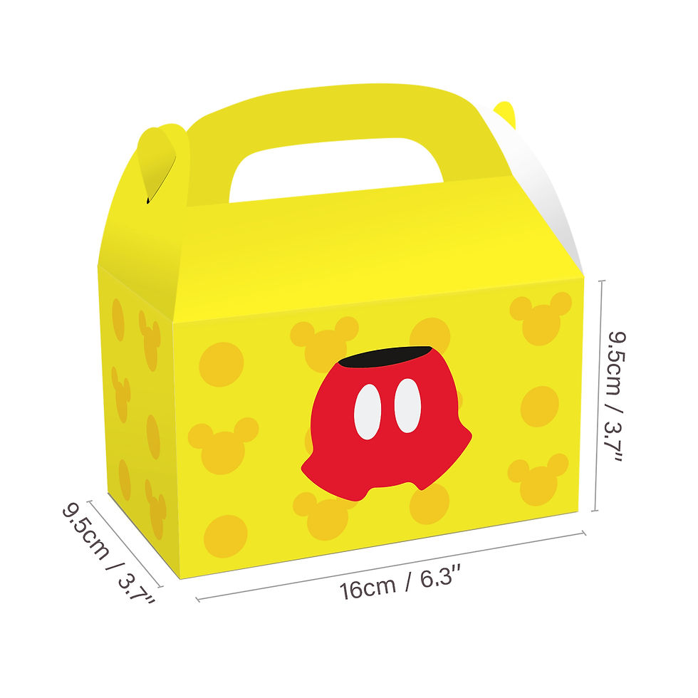 Thumbnail: Mickey Mouse Party Boxes 12count Ast