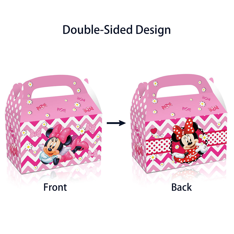 Thumbnail: Minnie Mouse Party Boxes 12count Ast