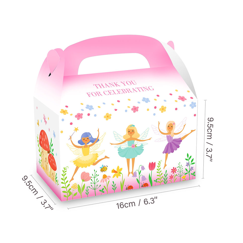 Thumbnail: Fairy Gardens Party Boxes 12count Ast