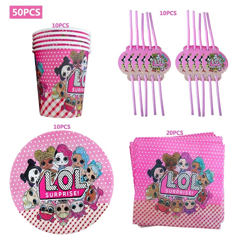 Thumbnail: L. O. L.  Party Sets 10 pax