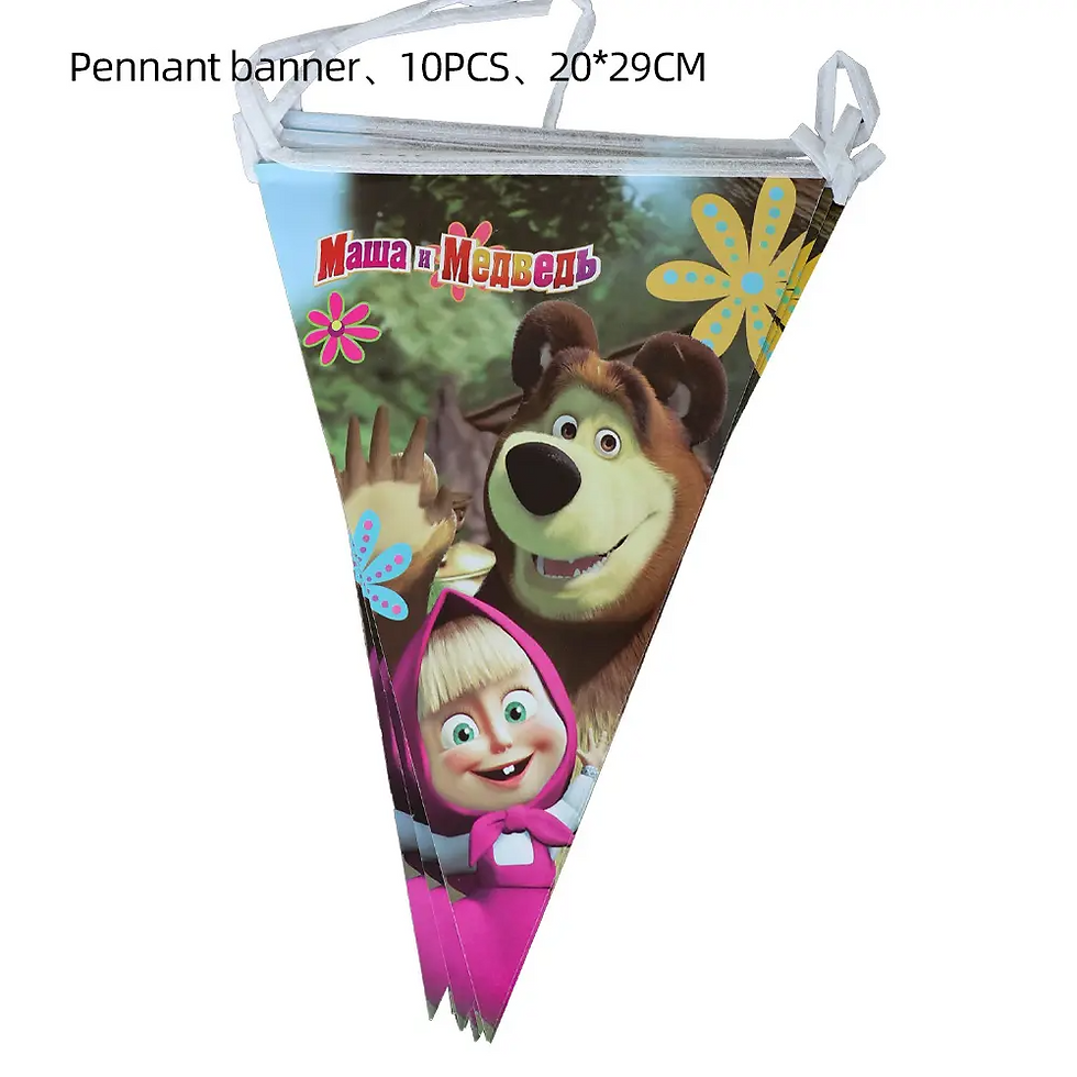Thumbnail: Masha & Bear Party Sets 10 pax