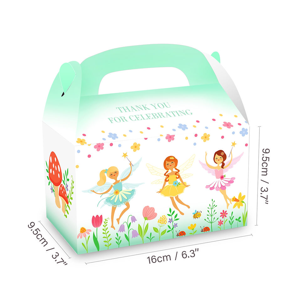 Thumbnail: Fairy Gardens Party Boxes 12count Ast