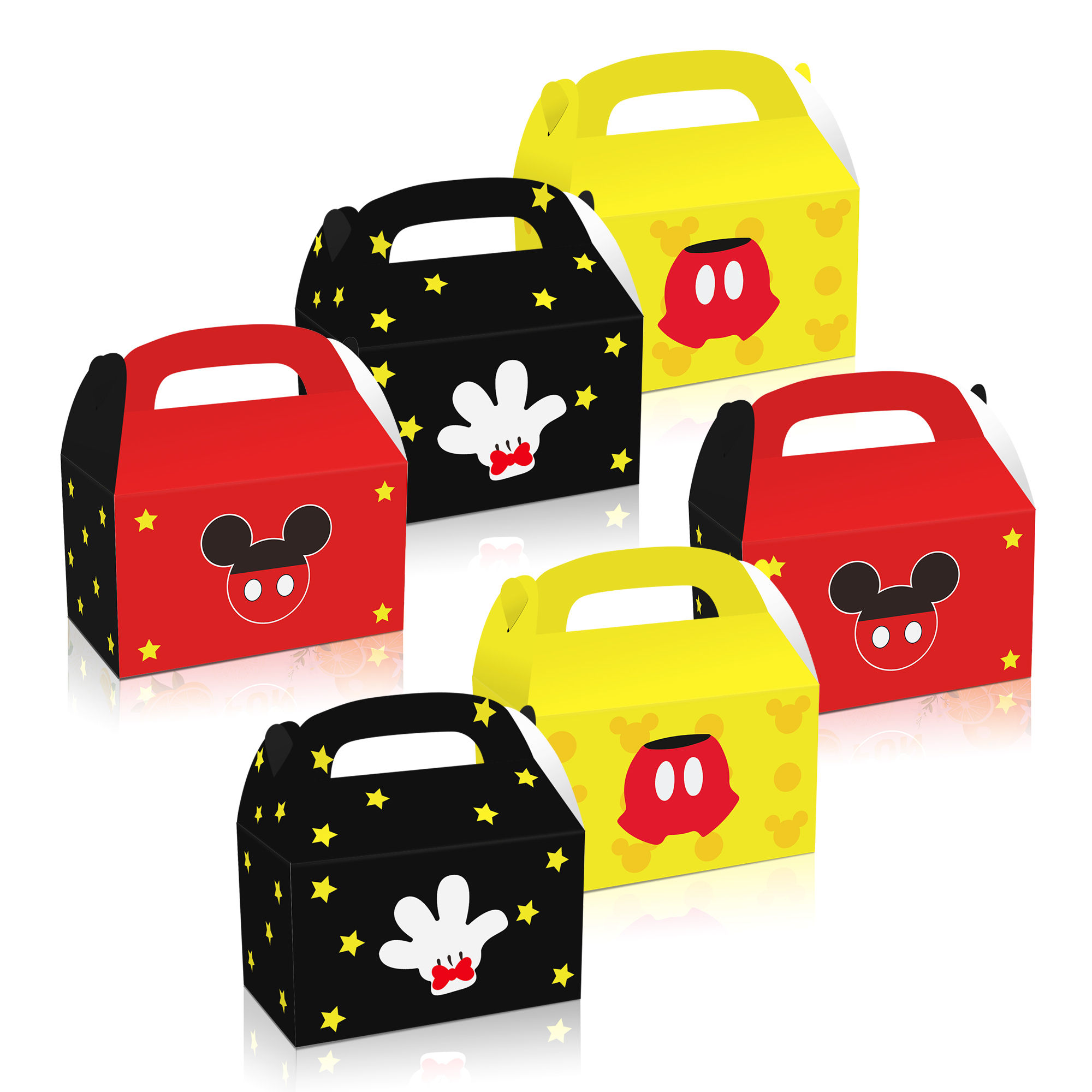 Mickey Mouse Party Boxes 12count Ast