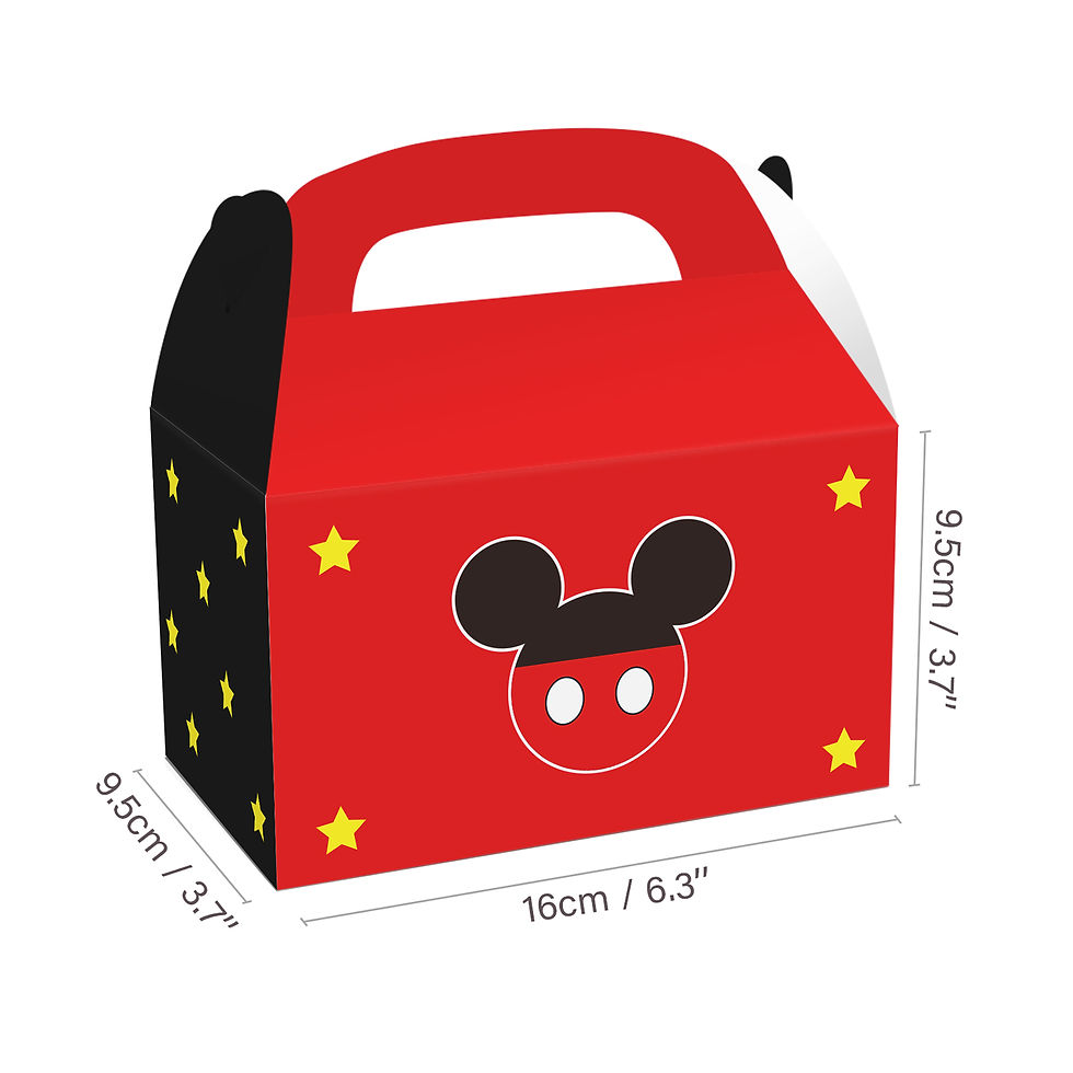Thumbnail: Mickey Mouse Party Boxes 12count Ast