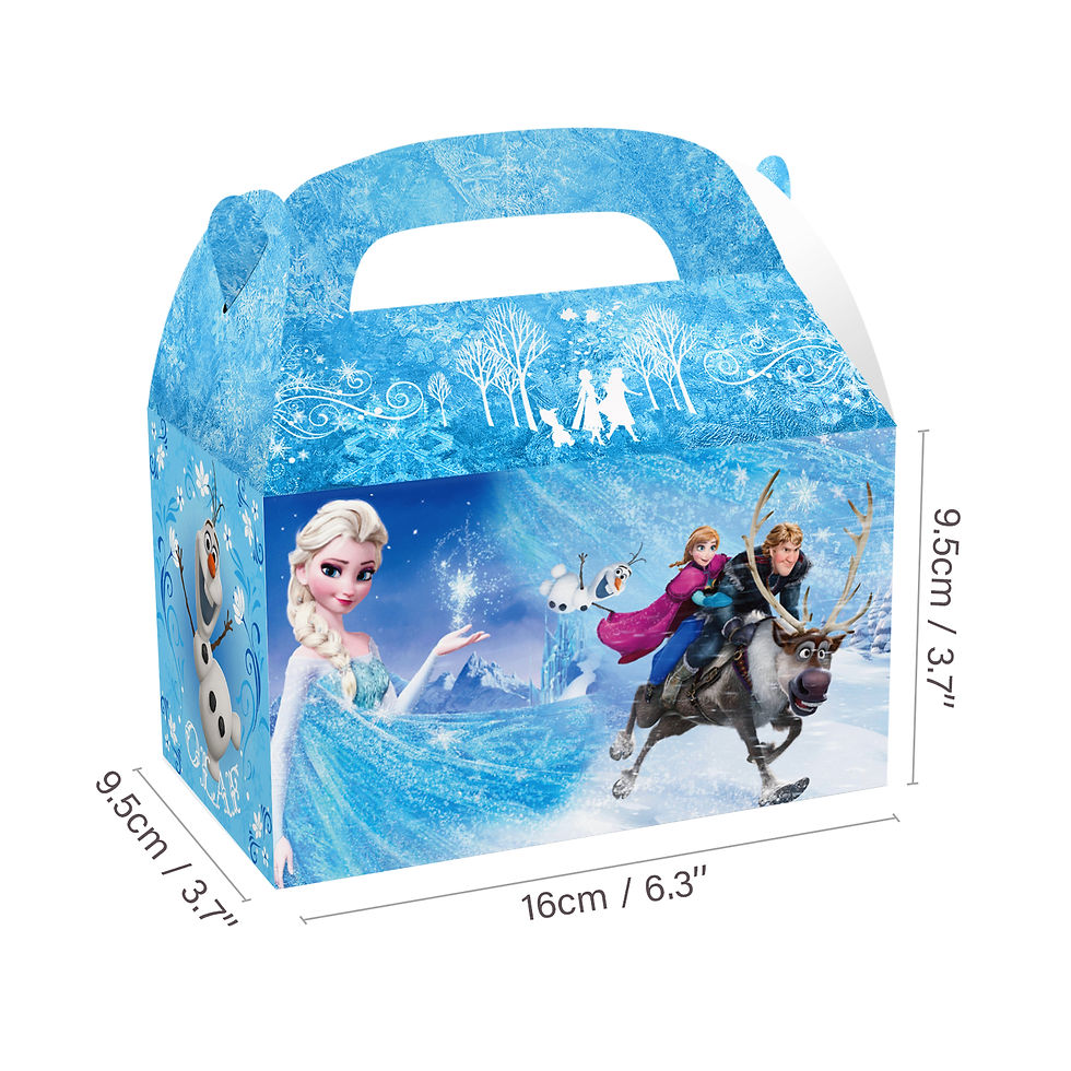 Thumbnail: Disney Frozen Party Boxes 12count Ast