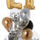 Thumbnail: Glitzy Glam Confetti Chrome Any Number Balloon Bouquet