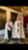 Ridder Daniël Schauwvliege (links) Ridder Francesco Aerts (rechts)