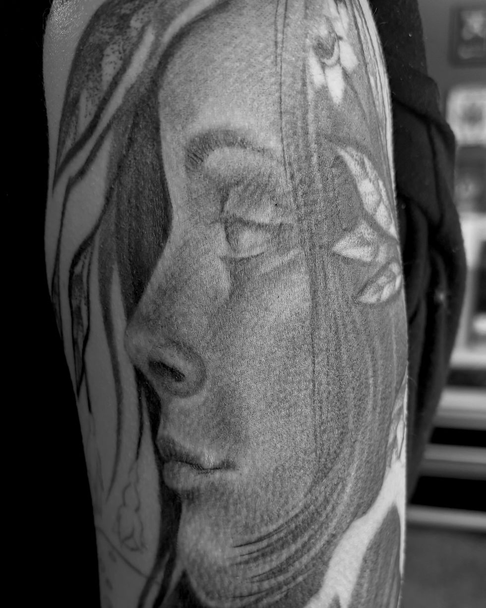 Progress on a Full Sleeve