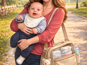 Creating a minimal, on-the-go diaper bag
