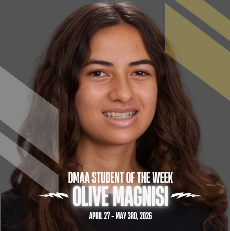 Olive Magnisi is the DMAA Student of the Week for 4/27-5/3