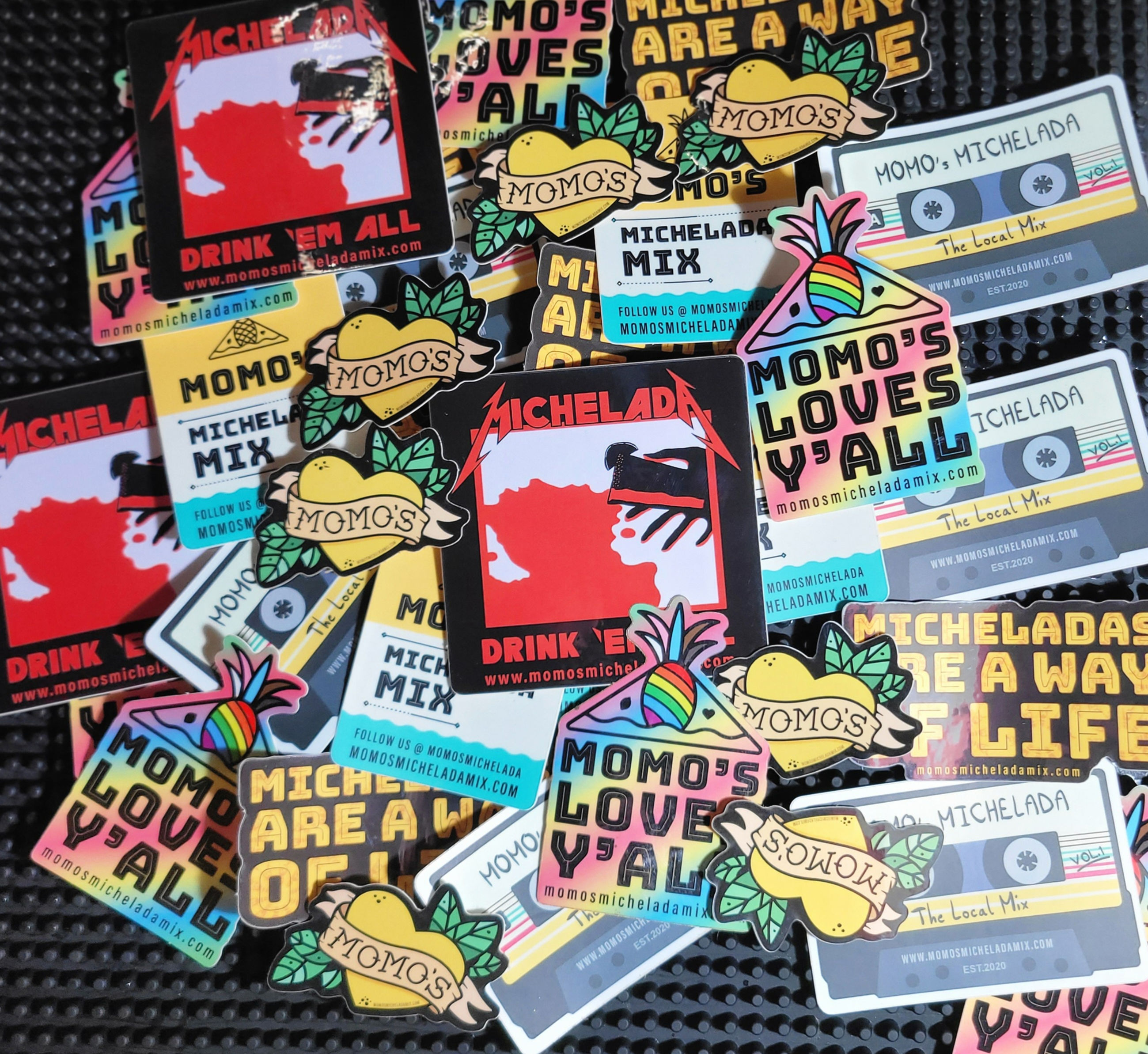 Momo's Sticker Pack- 5 stickers per order randomly selected