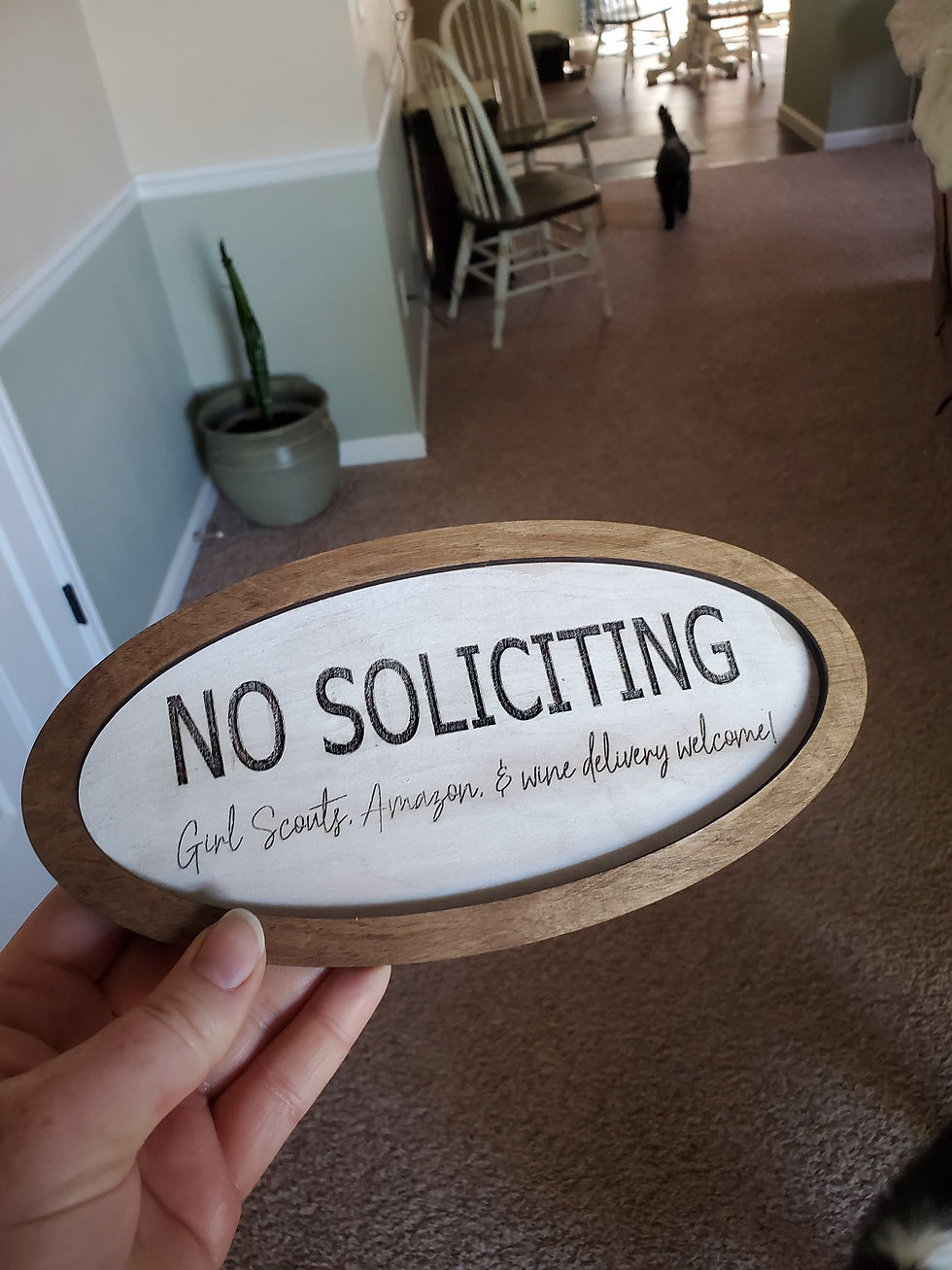 no soliciting