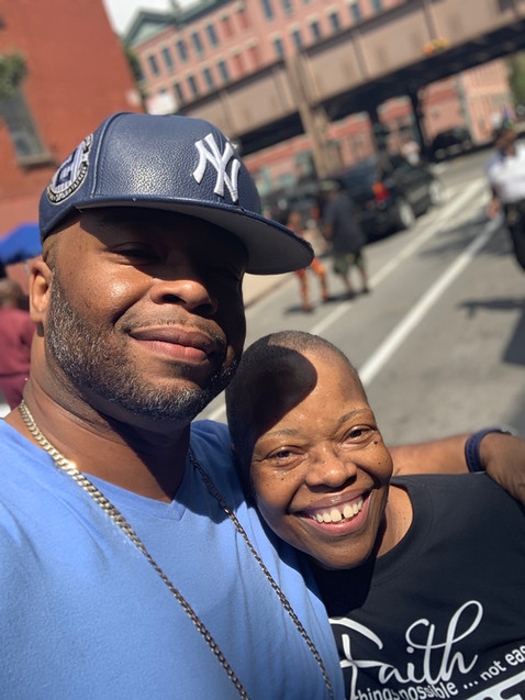 New Springfield MBC Health Fair 2019 - Rev. Morris & her son
