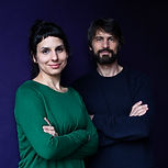 Bruno Zeni e Sílvia Nastari