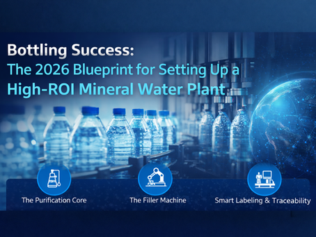 Bottling Success: The 2026 Blueprint for Setting Up a High-ROI Mineral Water Plant