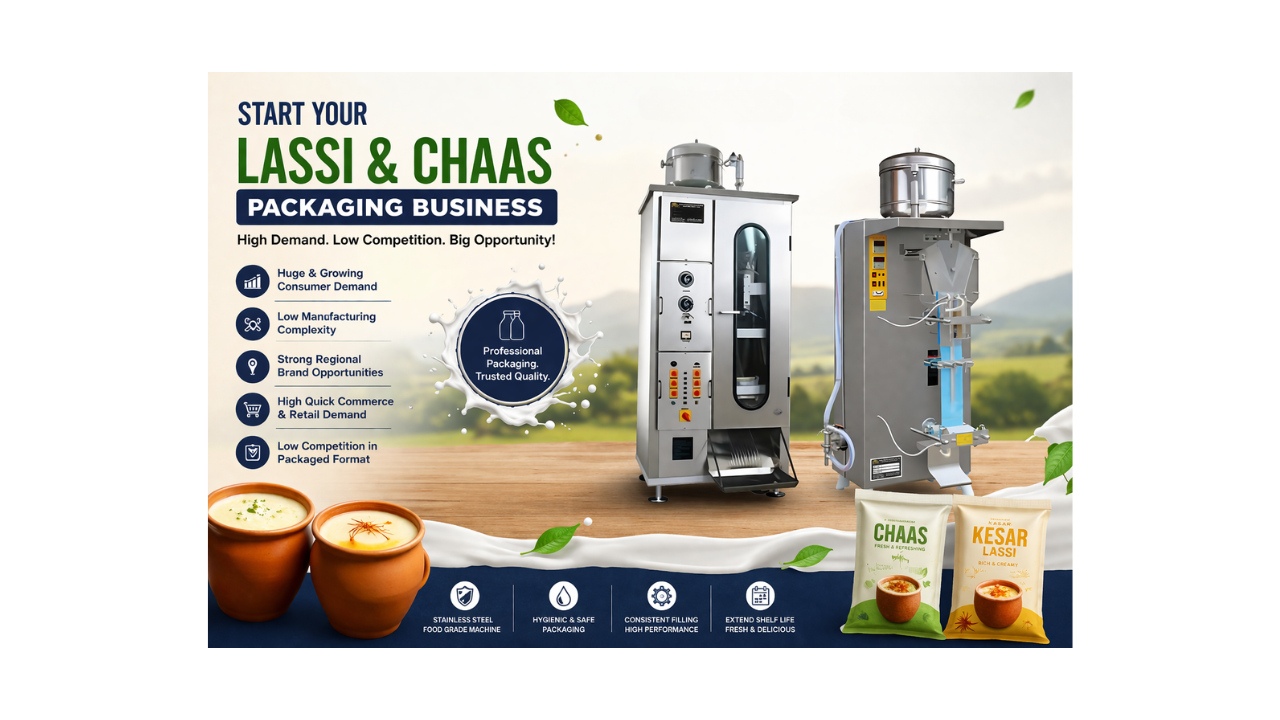 Lassi Written How to Start a Lassi & Chaas Packaging Business