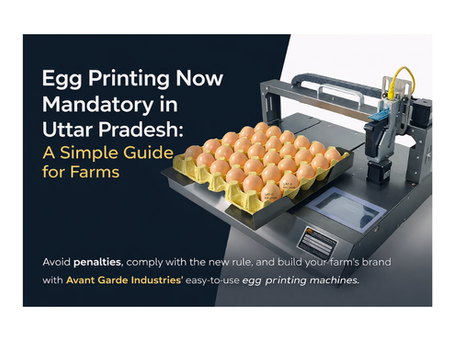 Egg Printing Now Mandatory in Uttar Pradesh: A Simple Guide for Farms