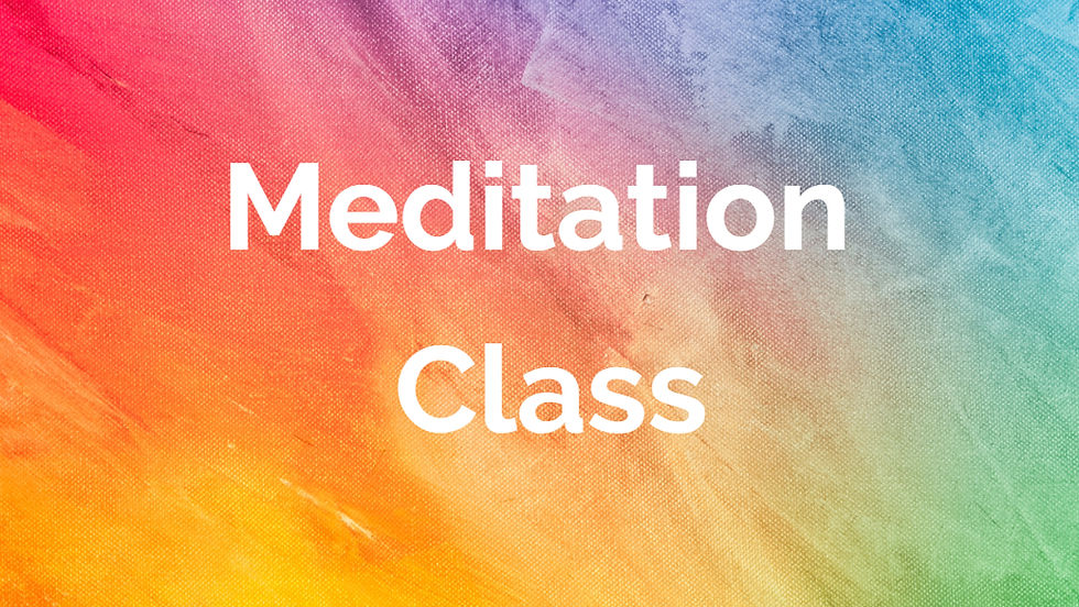 Meditation Class