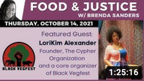 LoriKim Alexander of Black Vegfest & The Cypher Organziation