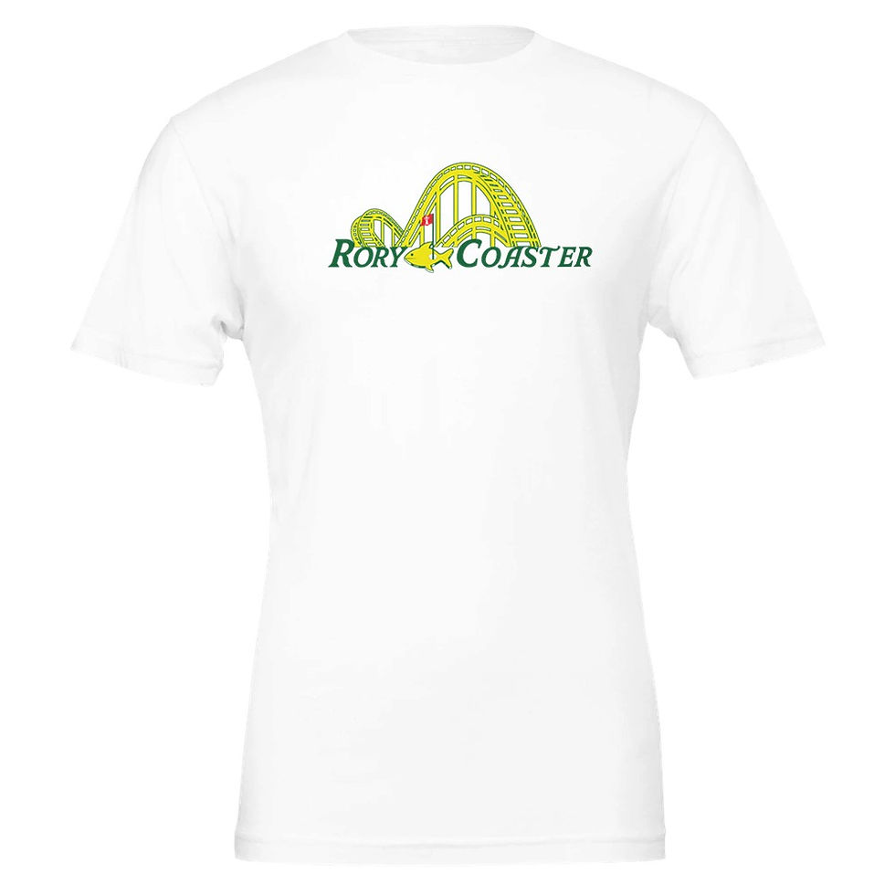 Thumbnail: Rory Coaster T-Shirt – Soft, Eco-Friendly, DTG Ready