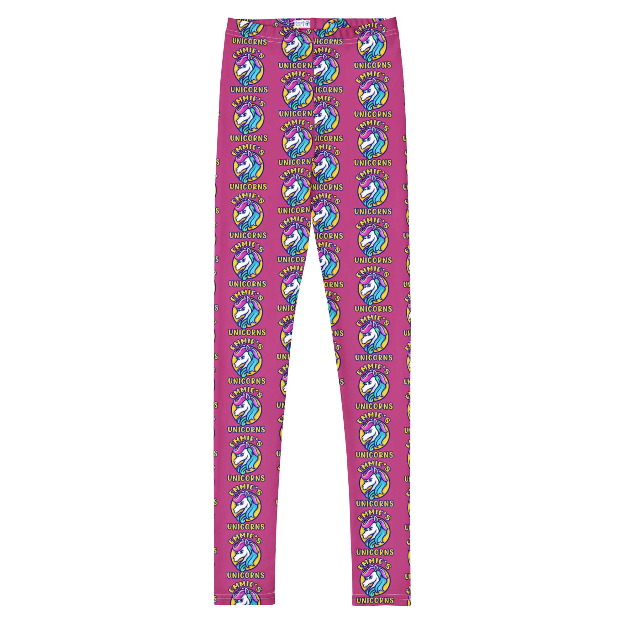 All-Over Emmie's Unicorn Print Youth Leggings