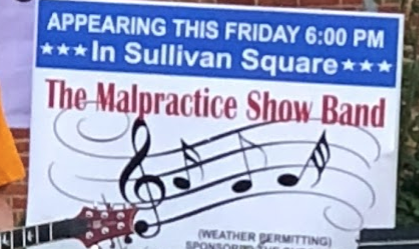 Concert 8-29-18 The Mal-Practice ShowBand