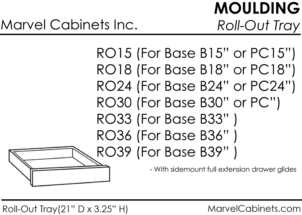 Roll Out Tray