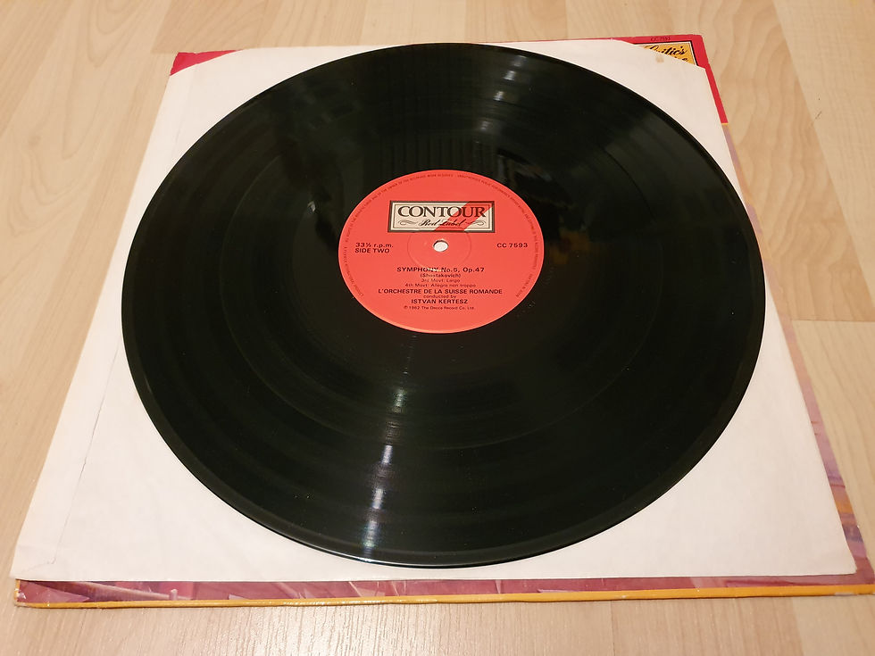 Thumbnail: SHOSTAKOVICH SYMPHONY NO.5 IN D MINOR 1983 CONTOUR RED LABEL 12" LP CC 7593