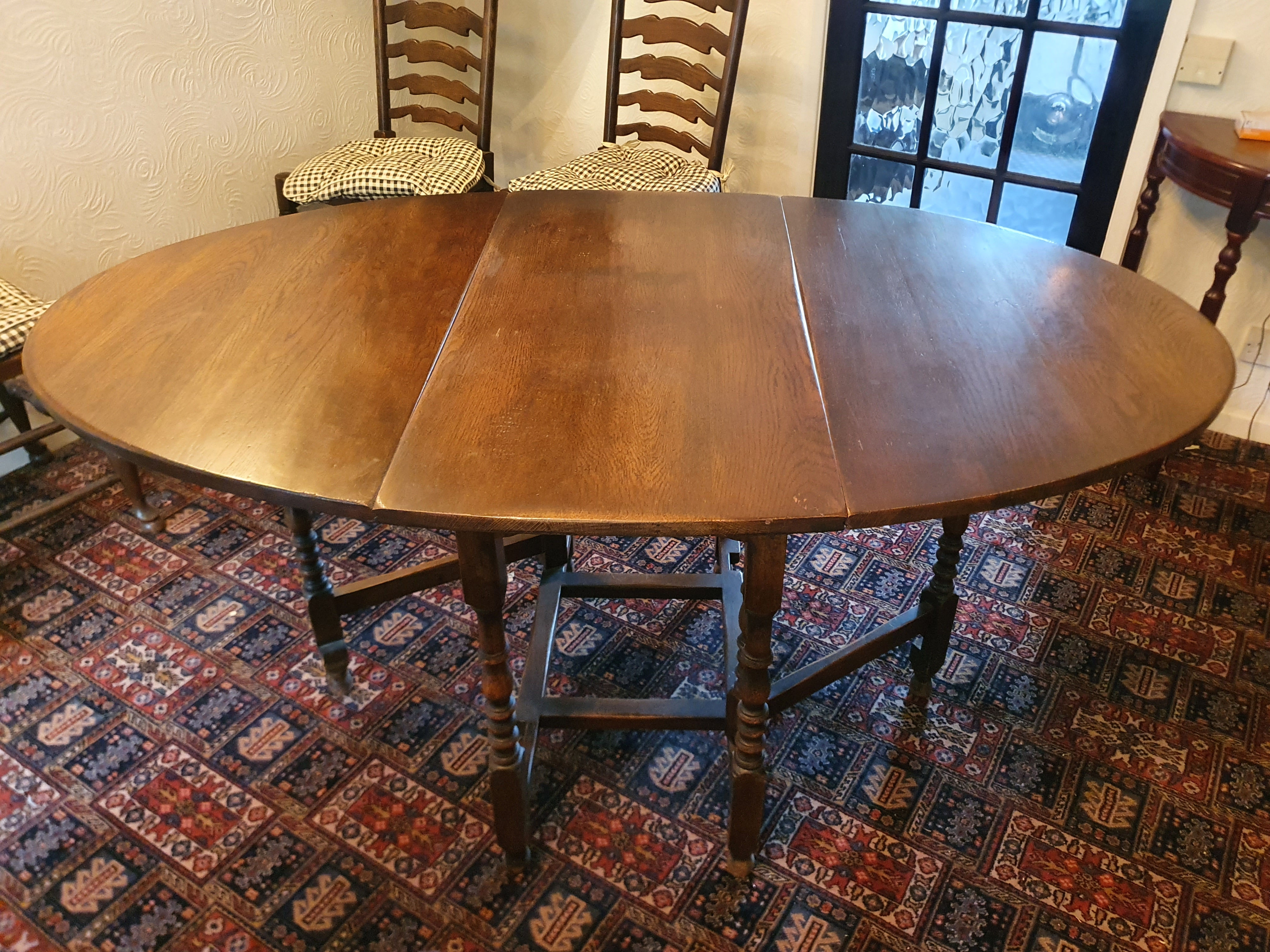 Bevan Funnell Oak Gateleg Dining Table